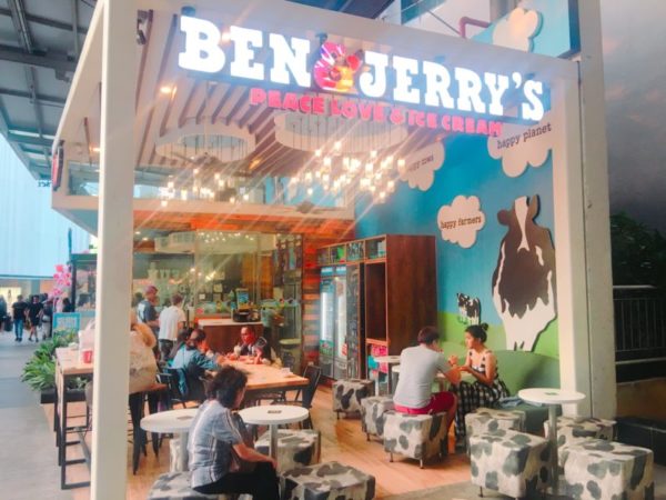 ベンアンドジェリーズの店舗